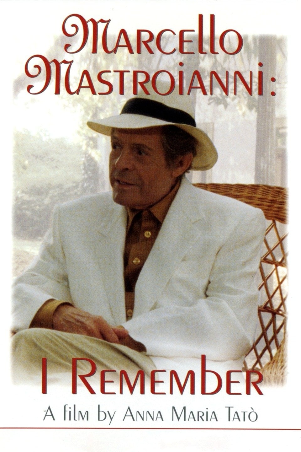 Постер Marcello Mastroianni - Mi ricordo, sì, io mi ricordo